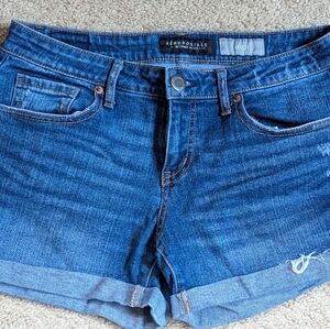 Aeropostale Midi Short, Sz 6